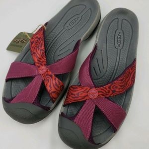 Keen Bali Sandals Women’s Closed Toe Slip-On Sz 10